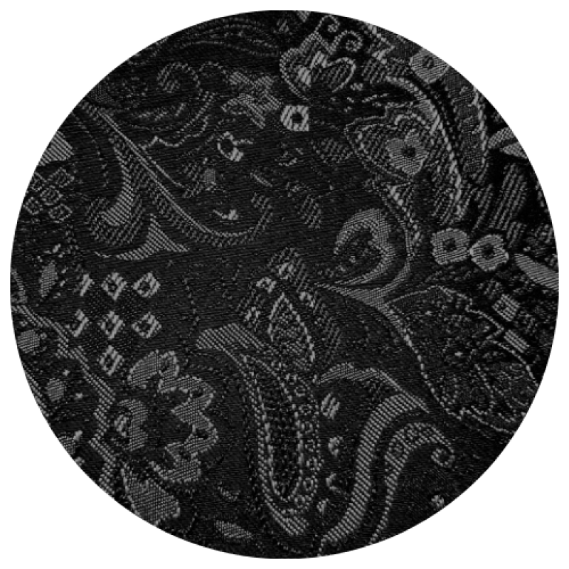 Paisley Print Swatches - Granite Paisley W20